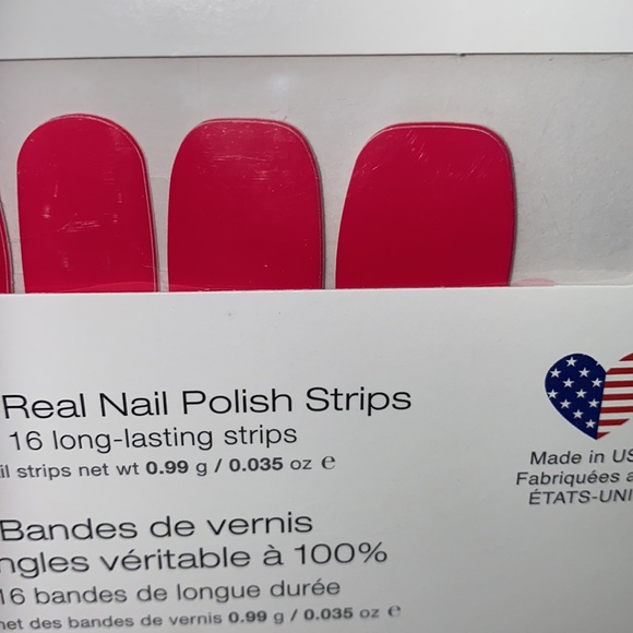 “Kissing Booth” Color Street, 100% Nail Polish Strips - Picture 2 of 4